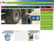 Tablet Screenshot of obotyres.com